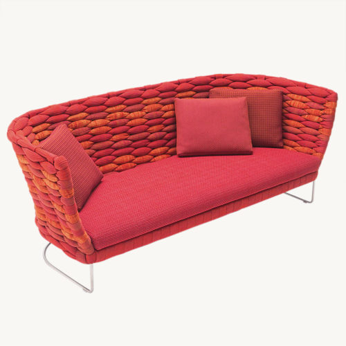 Ami Sofa von Paola Lenti in rot