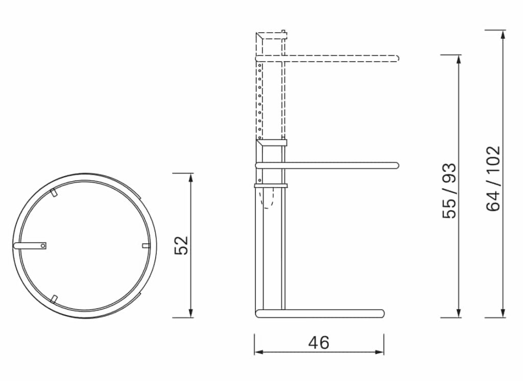 ClassiCon_Adjustable_Table_Maße