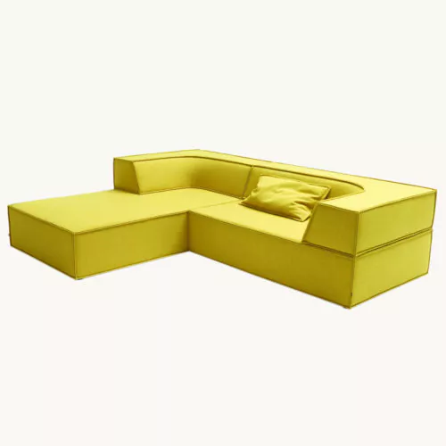 COR Trio Sofa in gelb