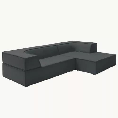 COR Trio Sofa schwarz