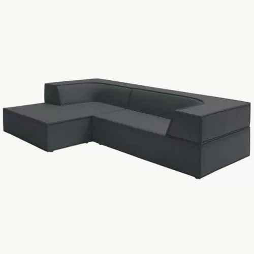 COR Trio Sofa schwarz weiss COR Trio Sofa schwarz weiss