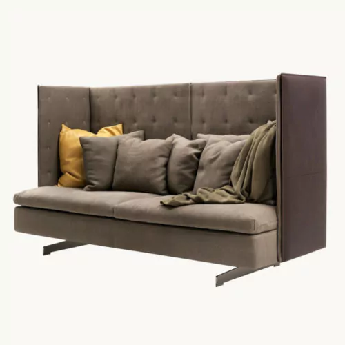 Poltrona Frau GranTorino HB Dreisitzer Sofa