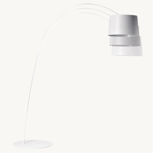 Twiggy LED Bogenleuchte weiss Foscarini