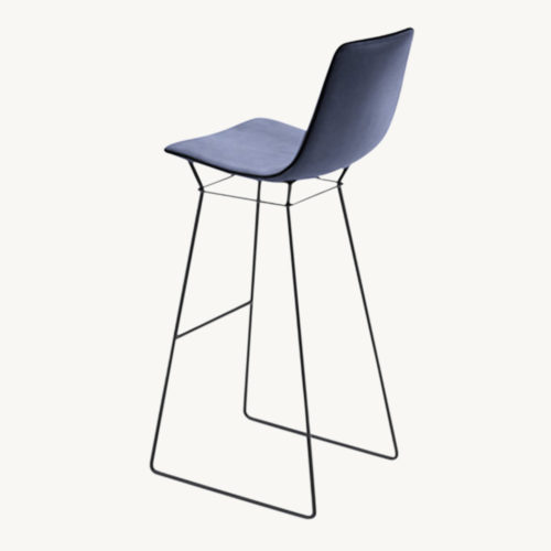 Freifrau Amelie Barstool High Barhocker Drahtgestell 4