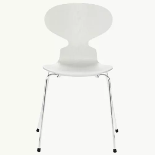 Fritz Hansen Ameise Stuhl Weiss 2