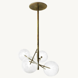 Bolle Pendant Light 4 Spheres