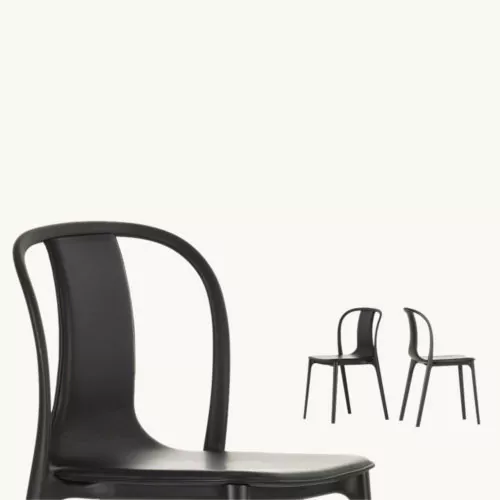 Vitra Belleville Armchair Stuhl Leder 2