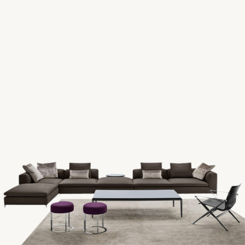 B&B Italia Michel Club Sofa