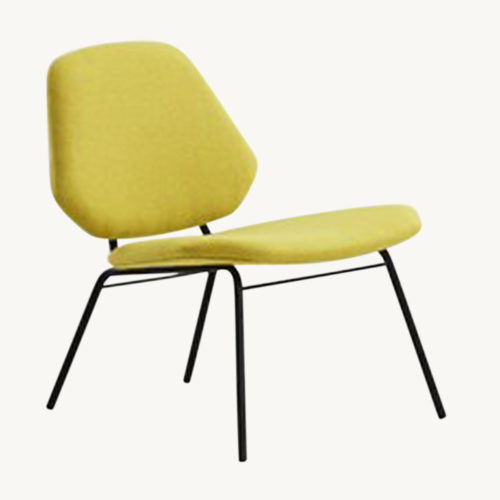 WOUD Lean Loungechair Mustard Yellow 1