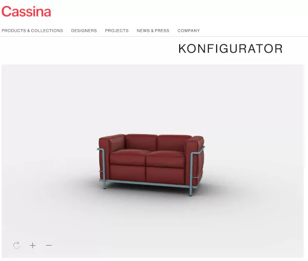 cassina_online_configurator