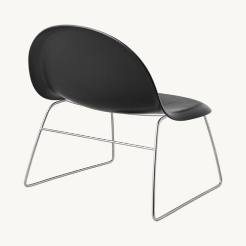 Gubi_LoungeChair_SledgeBase_Chrome_Wood_BlackStainedBeech_Back