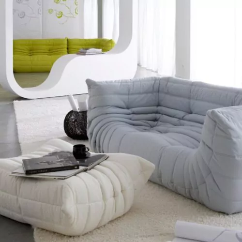 Ligne Roset Sofa 2-Sitzer Togo Ambiente