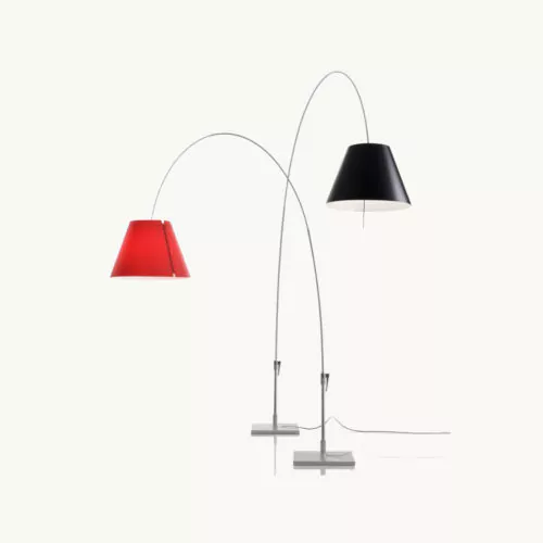 costanza-bogenlampe-lady-luceplan-rot-schwarz