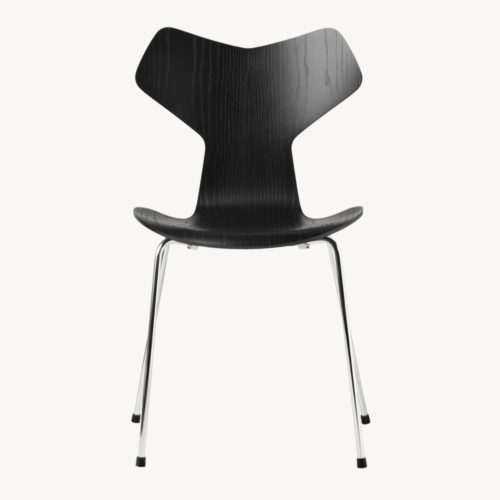 Grand Prix Stuhl Fritz Hansen Esche Schwarz