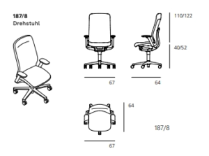 Wilkhahn_AT_187:8_Maße